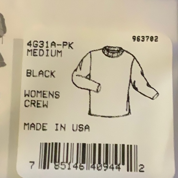 PolarMax (4.0) QUATTRO FLEECE CREW  BASELAYER - Black - Picture 12 of 14